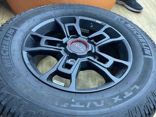 Jante cu anvelope 275/65/18Toyota Tundra Lc200 Seqoia Michelin Bbs foto 2