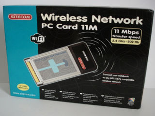 Sitecom WL-011 802.11b Wireless Network PC Card