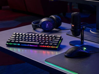 Gaming Keyboard Hyperx Alloy Origins 60, Mechanical, Tlk, Steel Frame, Onboard Memory, Rgb, Usb