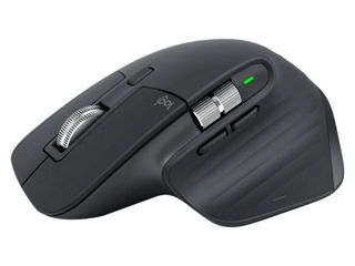 Wireless Mouse Logitech Mx Master 3S, Optical, 200-8000 Dpi, 7 Buttons, Bluetooth+2.4Ghz, Graphite фото 2
