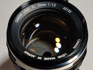 Canon 55 mm1.2 manual FD Fujifilm convertor foto 2