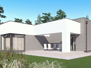 Casa modulara - Proiect de casa modulara-140m2 / arhitect / proiecte de casa / arhitectura