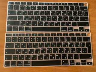 Силиконовая накладка для клавиатуры Apple MacBook (с русскими буквами) фото 4