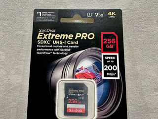 SanDisk Extreme Pro SDXC UHS-I 256gb 200mb/s