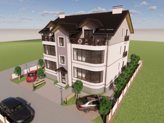 Casă multifamilială / 450m2 / P+1E+M / stil clasic / arhitectură / proiectare / renovare / proiecte foto 2