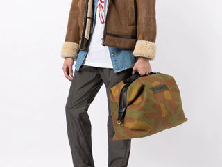 Dsquared2 camouflage-print duffle bag