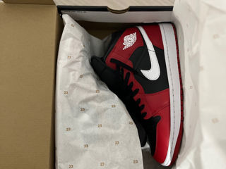 Jordan 1 mid (red) originale foto 4