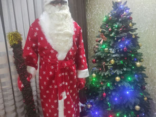 Costum de Moș Crăciun Santa Claus ,Fulguța și Crăciunița in chirie. foto 3