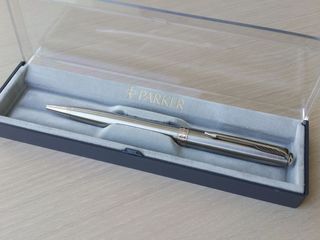 Ручка Parkek металлическая c футляром, шариковая foto 1