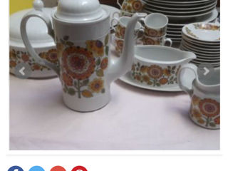 Set Porcelana de caffea  Germania/Bavaria Seltman Weiden ,Diana, anul 1970 foto 9