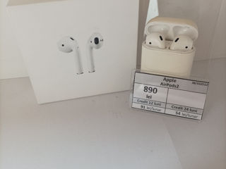 Apple AirPods2,Pret-890lei