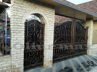 Козырьки, ворота , заборы , решётки, металлические двери  ,  другие изделия из металла. foto 4
