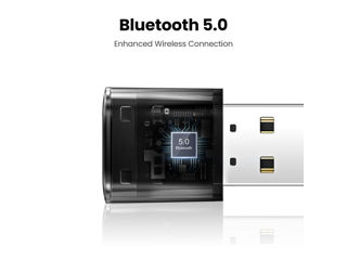 Adaptor USB Bluetooth 5.0, Ugreen 80889 CM390, Negru foto 14