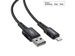 Cablu de date de încărcare din aliaj de aluminiu ACEFAST C4-02 USB-A la Lightning foto 6
