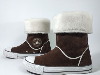 Converse * All Star. Оригинальные Кеды - Сапожки. Натуральная Замша. Размер 36,5 foto 2