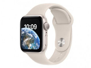 Apple Watch Se 2 40Mm Aluminum Case With Starlight Sport Band, Mnjp3 Gps, Starlight foto 1