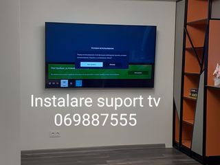 Instalare suport tv,montare televizor pe perete foto 5