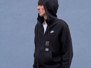 Nike zip up hoodie батник original foto 3