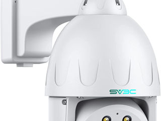 Cameră SV3C - PTZ WiFi-de securitate în aer liber Zoom optic 15X Urmărire automată 5MP