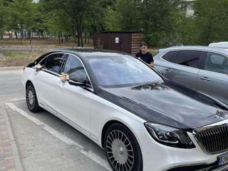 Mercedes-Benz Maybach Transport cu sofer / Транспорт с водителем. De la 60 €/zi foto 3