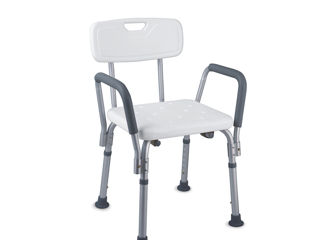 Scaun wc cadru sprijin, inaltator wc si scaun pentru dus reglabil cтул туалет, душ cиденье foto 8