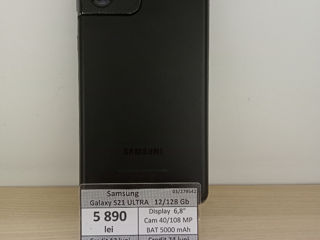 Samsung Galaxy S21 Ultra, 12/128 Gb. Pretul 5890 lei