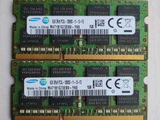 Set 2*8 GB DDR3L Samsung 1600 laptop