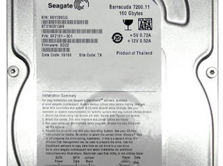 160GB Seagate Barracuda 7200.11