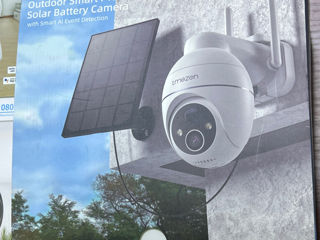Video camera cu baterie solara