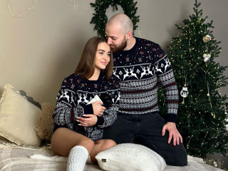 Pinkshop md-magazin online, pulover cu tematica de sărbători, AnulNou2025, Merry Chrismas, fericire foto 4