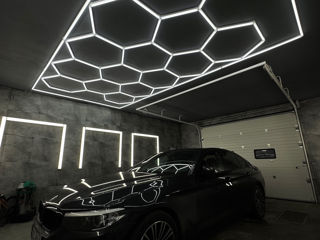 Hexagon led lights / / лампа для detailing four lumens foto 2