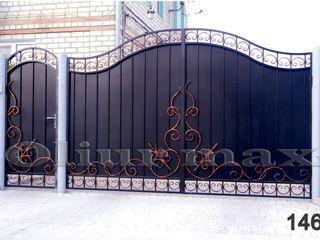 Козырьки, ворота, заборы , решётки,   металлические двери  и другие изделия из металла foto 4