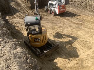 Excavator,bobcat,buldoexcavator,nisip/pgs/petris foto 9
