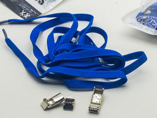 SIRETURI ELASTICE FARA LEGARE, SHOELACES, Royal Blue foto 3