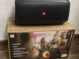 Boxa portabila JBL PartyBox On-The-Go Essential, 100W, Bluetooth,Waterproof,Microfon wireless, negru foto 2