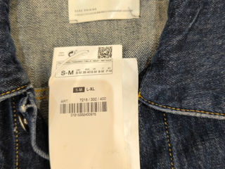 Geacă din jeans ZARA (nouă) foto 2