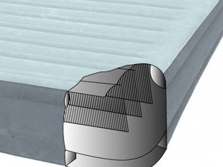 Кровать Comfort-Plush Intex 64414( 152х203х46 см ) со встроенным насосом 220В foto 6