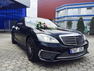 Mercedes-benz S-class AMG, alb&negru pentru Nunta ta!!! 110€/zi foto 4