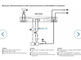 Alpine Amplifier Link KCE-511M foto 2