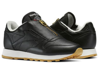 Reebok (Classic Leather Zip) новые кроссовки оригинал натуральная кожа.