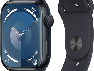 Apple Watch Series 9 (GPS, 45MM) Midnight Aluminum foto 4
