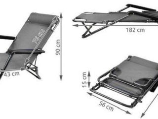 Șezlong de calitate superioară la preț accesibil tuturor , livrăm acasă ! foto 9