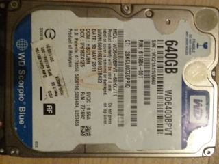 Hard drive HDD 640gb la piese foto 1