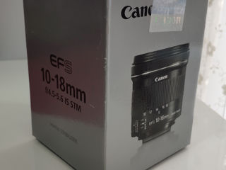 Obectiv Canon 10-18mm 4.5 stm STM foto 4