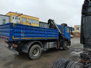 Servicii transport container, nisip, pietris, gunoi constructii (мусор),manipulator(cran)манипулятор foto 2