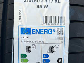215/50 R17 Platin RP430/ Доставка, livrare toata Moldova 2025 фото 1