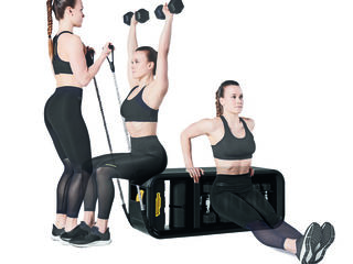 Мультифункциональная скамья 38x113x44 см  Technogym Bench foto 2