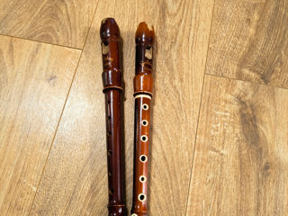 Винтажные деревянные немецкие флейты 2 штуки foto 6