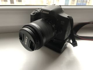 Фотоаппарат Canon 750D KIT + ручка GRIP + вспышка + еще аксессуары. foto 2