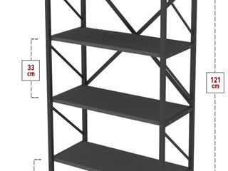 Etajeră modernă calitativă și spațioasă foto 6